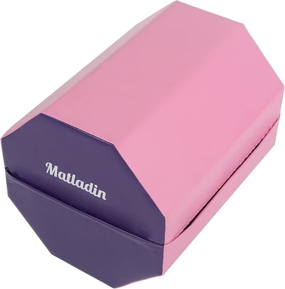 Matladin Gymnastics Octagon Mat 24"x26" Skill Shape Tumbling Backbend Trainer Exercise Mat for Preschool Kids Gym Cheerleading, Martial Art