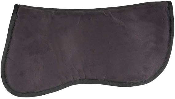 HORZE Memory Foam Contour Half Pad - Black - Horse