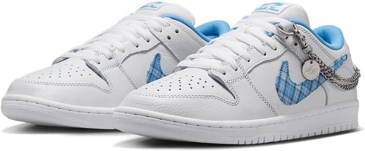 Nike FZ8802-100 SB DUNK Low Pro WhiteMidnight NavyUniversity Blue