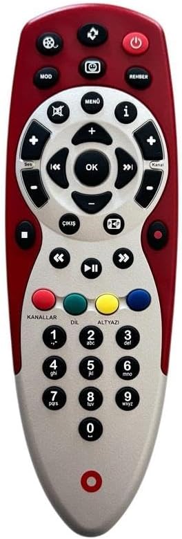 Digitürk Kırmızı Orjinal Kumanda