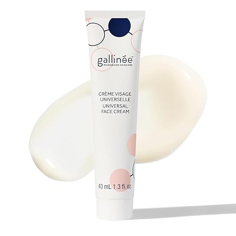Gallinée Universal Face Cream - Lightweight Moisturising Cream for Normal and Neurodermatitis Prone Skin - Face Cream with Pre- and Probiotics & Lactic Acid to Support the Skin Barrier - 40 ml