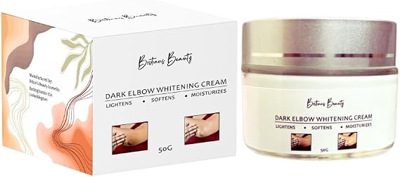 Dark Elbow Whitening Cream - 50g | Lightens, Softens & Moisturizes | Targeted Dark Spot Correction for Elbows, Smooth & Radiant Skin, Non-Greasy Formula