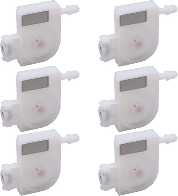 6PCS Printer Ink Head Damper Ink Damper Replacement with Printer Damper forJV5 jv33 CJV30 TS3 TS5 DX5 Inkjet Printers Kopflampe Stirnlampe Joggen