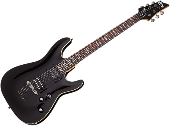 Schecter OMEN-6 6-String Electric Guitar, Black