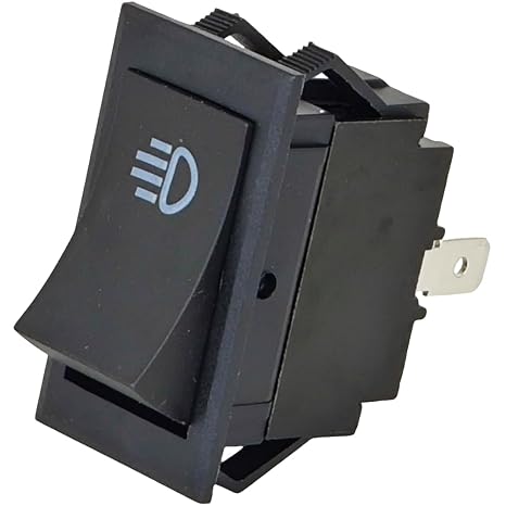XYZIL Toggle Rocker Switch Headlight Switch AM117324 Compatible with John Deere Gator ProGator GT GX STX SST LX LT LTR Sabre ZTrak Z235 Z245 Z425 Z445 Z535M Z540M LT155 LX277 XUV825i 1703799SM Mower