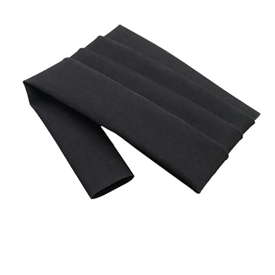 1.6mPiece Solid Color Non Slip Heat Shrink Tube Anti-Slip Insulation Sleeve 20222528303540mm Waterproof Fishing Rod WrapDiameter 22mm,3pcs