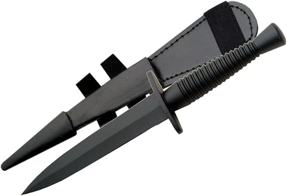 SZCO Supplies Commando Knife, Small, Black
