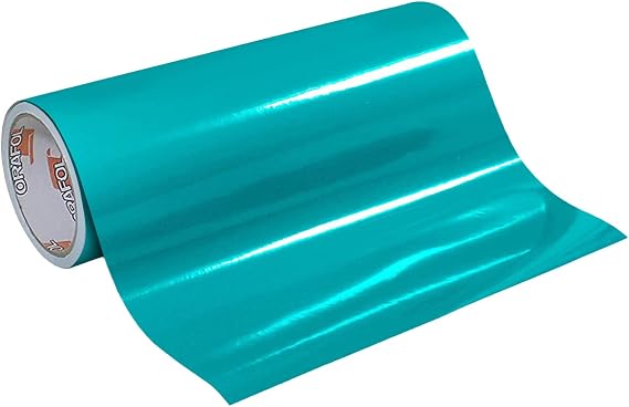 Oracal 651 Glossy Permanent Vinyl 12 Inch x 6 Feet - Turquoise Blue