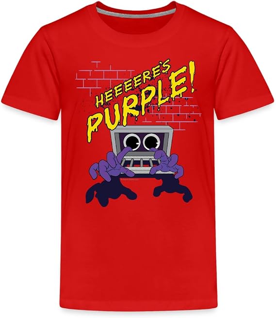 Rainbow Friends - Here's Purple! T-Shirt (Kids)