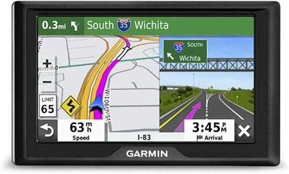 Garmin 010-02036-07 Drive 52 and Traffic, GPS Navigator with 5 Display, Simple On-Screen Menus, Easy-to-See Maps