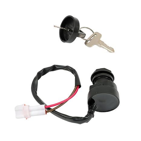 Silscvtt Ignition Key Switch Replacement for Yamaha Raptor 660R YFM660R 2001-2005 Replacement for Yamaha Raptor 660R YFM660R 2001-2005 Replacement for Raptor 700 YFM700R 2006-2008
