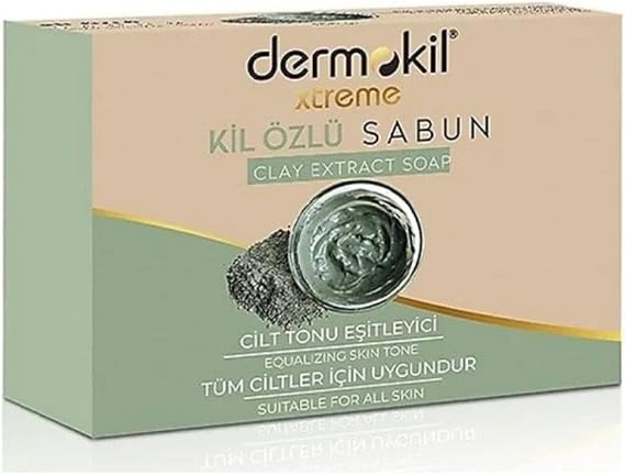 DERMOKİL Kil Özlü Doğal Katı Sabun 100 gr