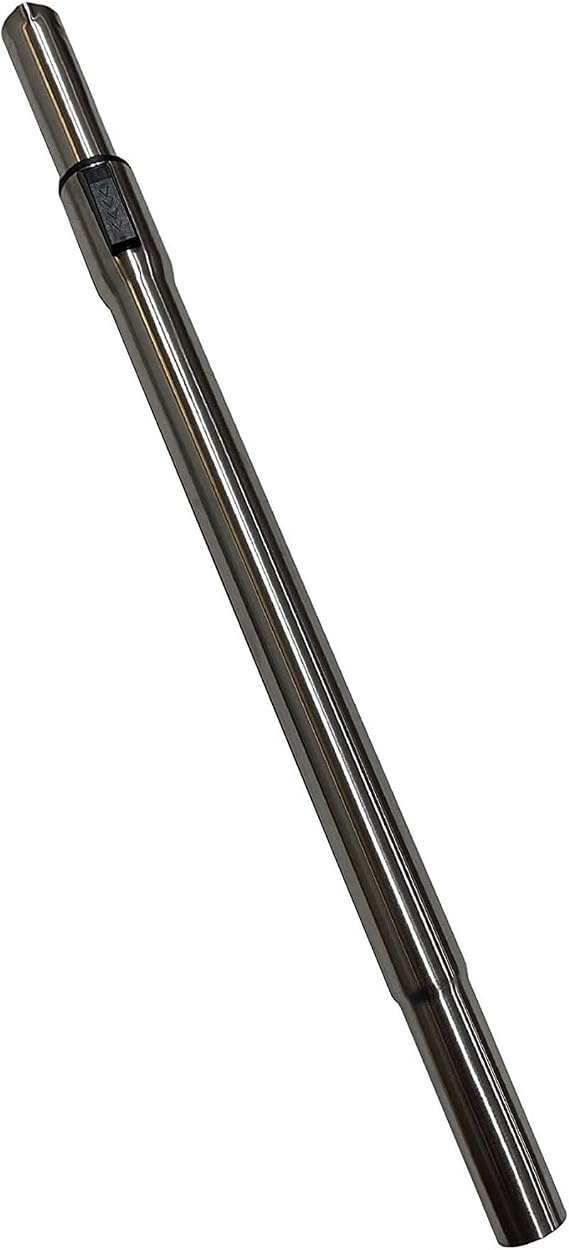 Wessel-Werk Adjustable Vacuum Extension Wand for Canister or Central Vacuum Accessories and Hoses, Fits 1-1/4 inch (32mm) Vacuum Accessories and Hoses (No Release Button)