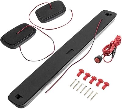 1 Set LED Roof Running Lights Compatible with 2500HD 3500HD Trucks 07 and Later Models Fits Silverado Part Numbers 22956989 22956990 22956991