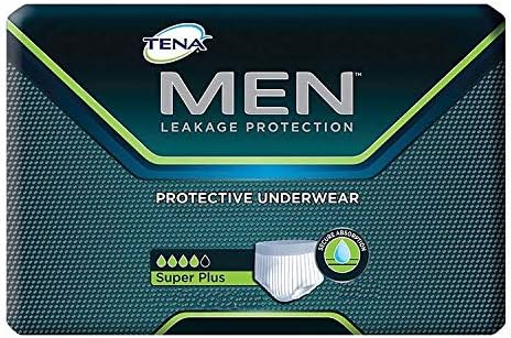TENA Men Protective Underwear, Super Plus, X-Large 44"-64" (Case of 56)