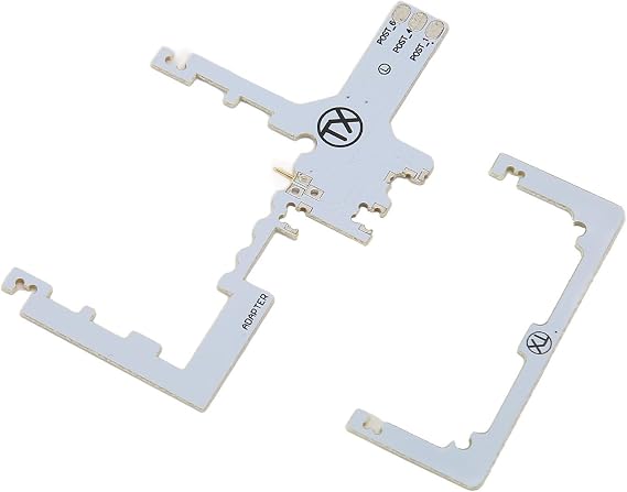 Dioche Game Console CPU Postfix Adapter Lightweight PCB Replacement CPU Postfix Adapter for 360 Slim (V1 Version)