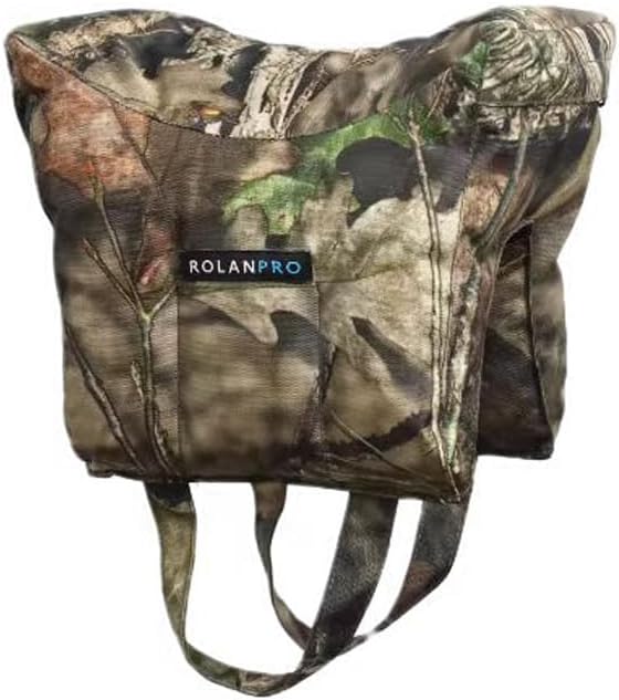 Rolanpro Lens Window Pillow Photography Bean Bag Window Bag for Telephoto Lens #23 Samll Jungle WaterproofEmpty