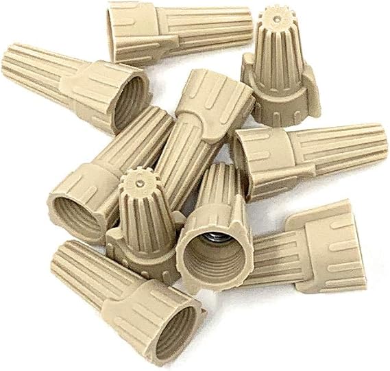 Tan Wing Wire Connectors 500 Pack