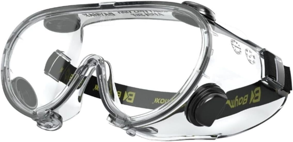 Baymax S1551 Quattro Fully Closed Vent Glasses Transparent