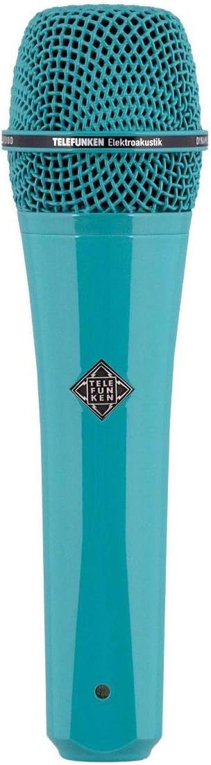 Telefunken M80 Supercardioid Dynamic Handheld Vocal Microphone - Turquoise