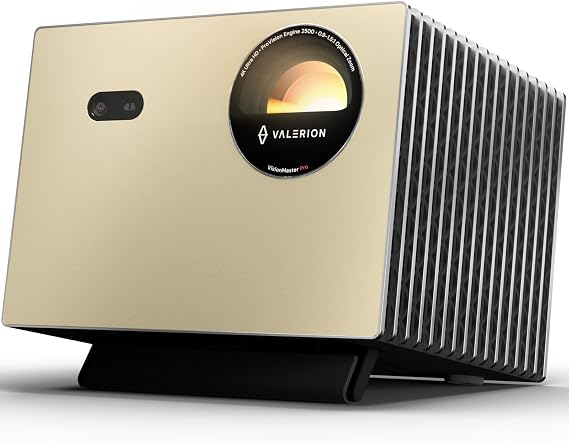 Valerion VisionMaster Pro 4K Laser Projector 240Hz/4ms Gaming, 300" IMAX Enhanced Theater with EBL, 3D&Dolby Vision, 2 Faster Multitasking, AI Smart OS, 2500 ISO Lumens, 0.91.5x Optical Zoom