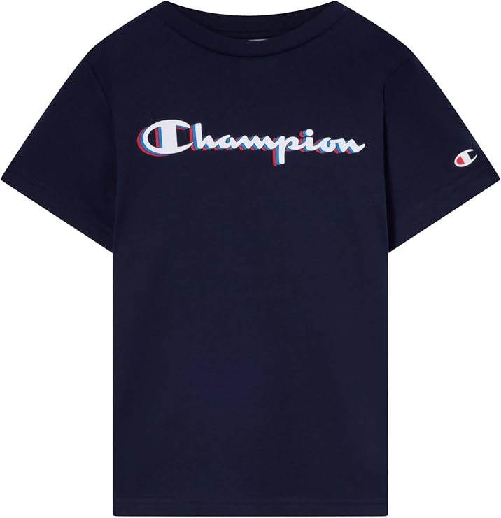 Champion Boy's Legacy Boy - Big Logo T-Shirt T-Shirt