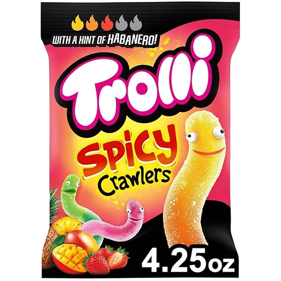 Trolli Spicy Crawlers 4.25oz Bag