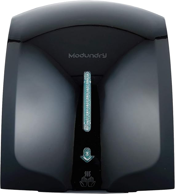 Hand Dryer Electric Automatic Sensor Handy Wash Commercial for Bathroom - Black