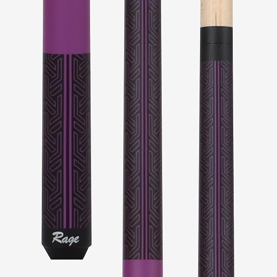 RAGE RG117 Two-Piece Billiards Pool Cue Stick 19-21 oz No Wrap