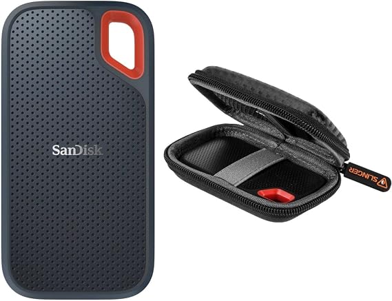 SanDisk Extreme PRO Portable USB 3.2 Gen 2 Type-C External V2 - 1TB, SSD wi