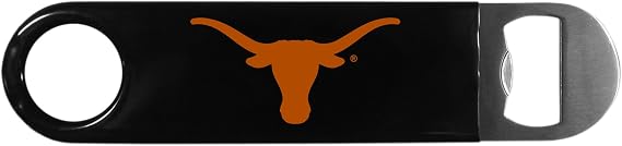 Siskiyou Sports Unisex NCAA Texas Longhorns Long Neck Bottle Opener, Black