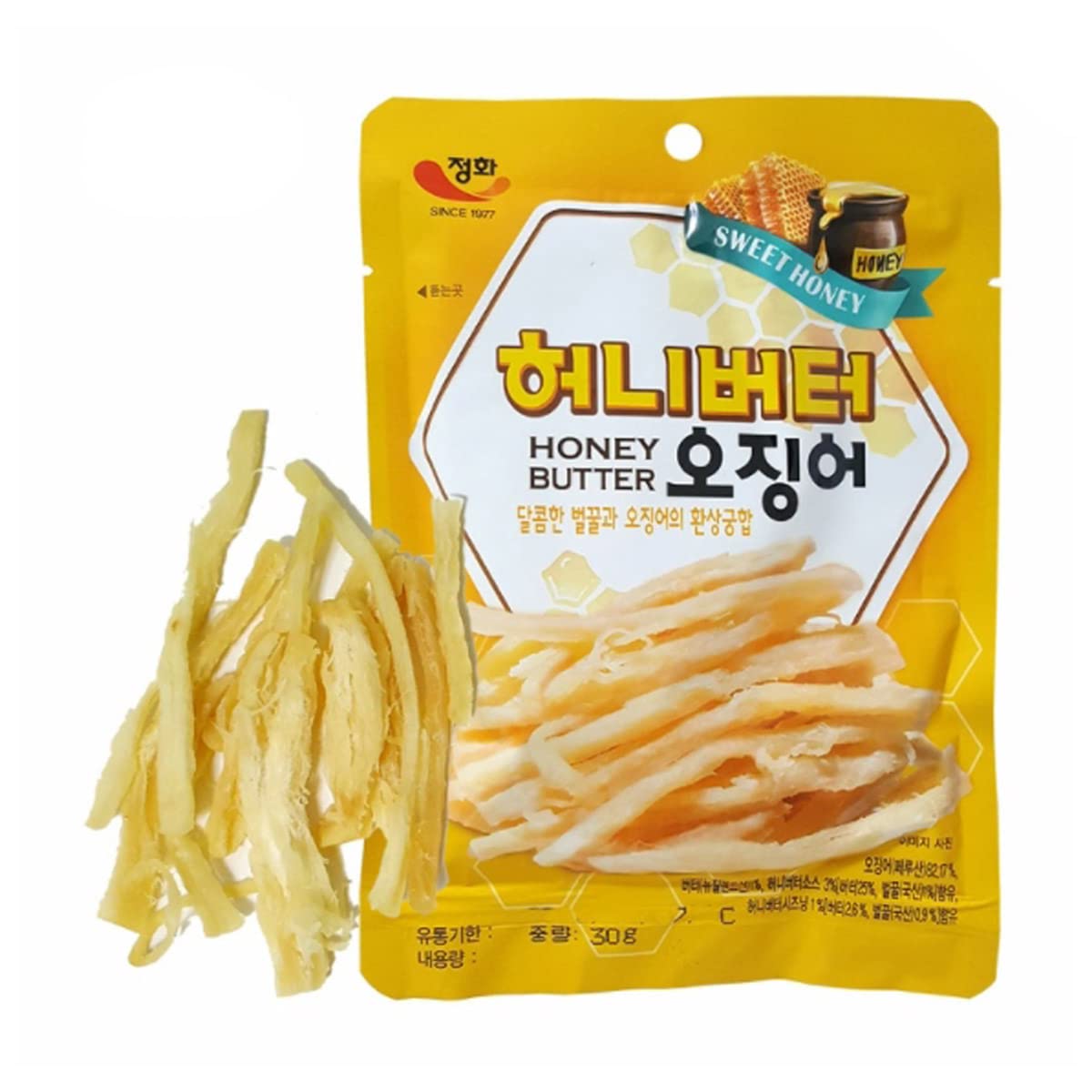 Butter Squid – Korean Squid Flavorful Grilled Honey Butter Korean Dried Squid Butter Squid 3Pack