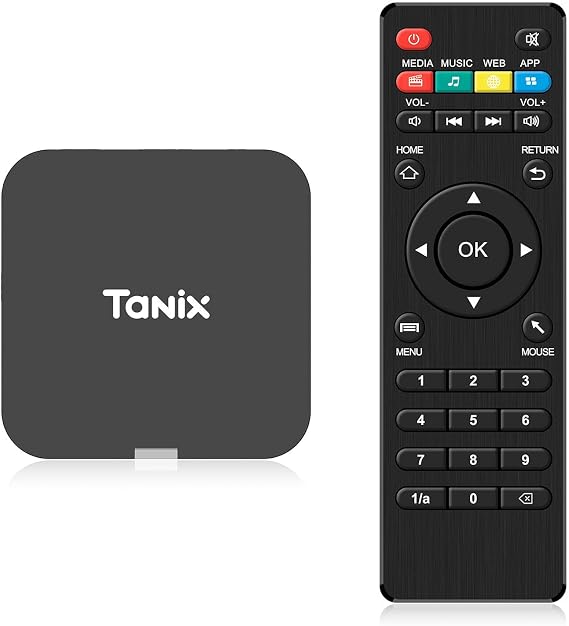 Android TV Box 10.0, Tx1 Mini Tv Box 2GB RAM 16GB ROM Allwinner H313 | Quad-Core ARM Cortex A53 Android Box, Support USB and 2.4G WiFi Compact Multiple USB Ports 4K UHD Decoding Smart TV Box.