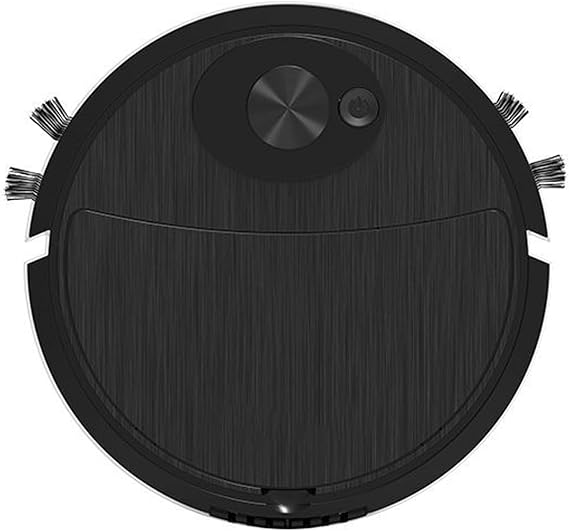 Robot Vacuum Cleaner,Rechargeable Cleaner Sweeping Robot with One-Key Start,Super Suction Mini Smart Sweeping Robot for Home Cleaning Black One Size