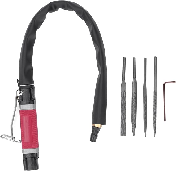 Pneumatic Reciprocating File,5mm Stroke 4000rpm Alloy Steel Air Body Saw File for Trimming Chamfering Deburring