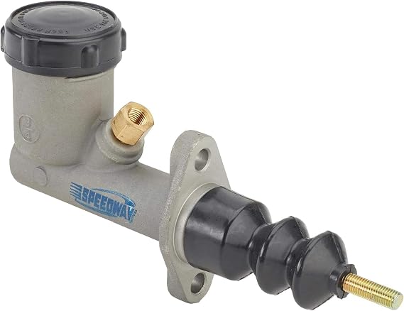 3/4 Inch Bore Clutch and Small Brake Master Cylinder Kit, DOT 3 & 4 Compatible, Includes Fittings and Thread Pushrod, Suitable for Hydraulic Clutch Conversions, Compact Design for Space Optimization