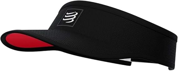 COMPRESSPORT Visor - Sports Running Visor – UV Sun Protection – Lightweight & Breathable – Sweat Wicking, Quick Dry – Unisex