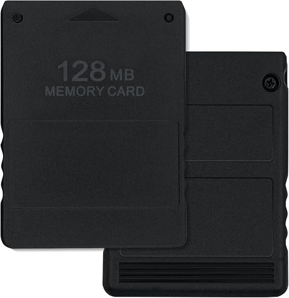 PS2 Memory Card 128MB – High-Speed 128MB Storage for PlayStation 2 & PS2 Slim – Expandable Game Save Storage – Fast Load Times – Compatible with All PS2 Models – No Boot CD Required