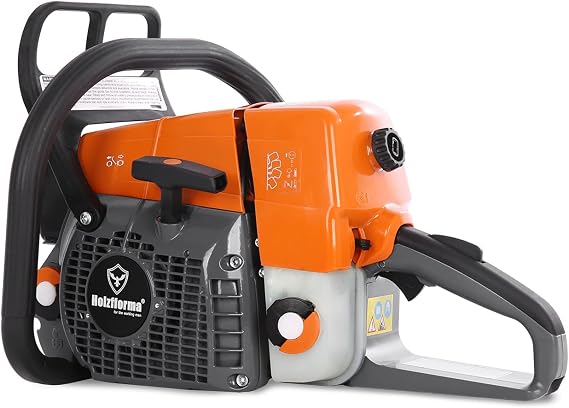 Holzfforma 59cc O Dark Gray G366 Gasoline Chain Saw Power Head Only Without Guide Bar and Saw Chain Parts Are Compatible With Stihl MS361 Chainsaw