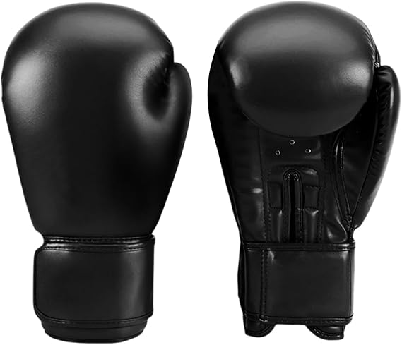 Boxing Gloves for Men and Women,PU Leather Breathable Pro Training Gloves,Hook and Loop Closure Boxing Training Gloves for Sparring MMA Kickboxing Muay Thai