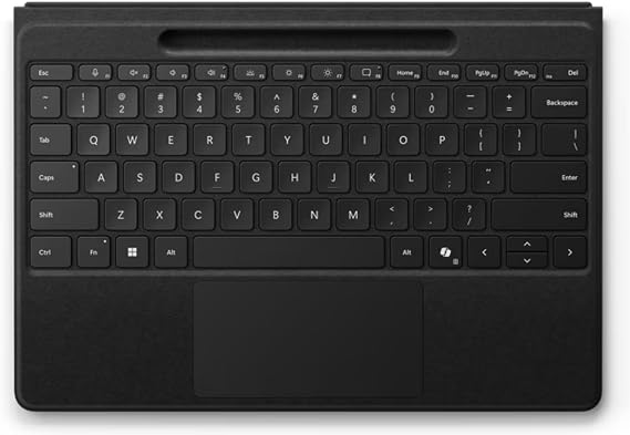 Microsoft Surface Pro 13-inch Flex Keyboard with Pen Storage Black