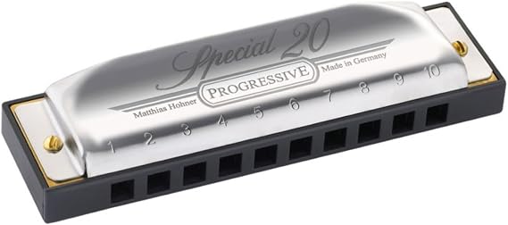 Hohner 560PBX Special 20 Harmonica, Key of F Sharp