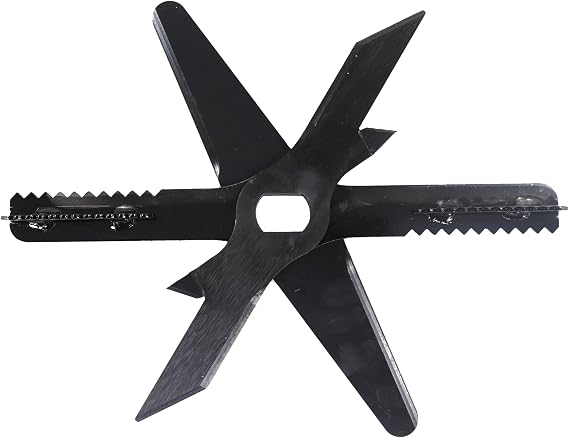 SuperHandy Wood Chipper Mulcher Leaf Shredder Replacement Blade Set (3pcs) (Also Compatible with Landworks Shreadder GUO049)