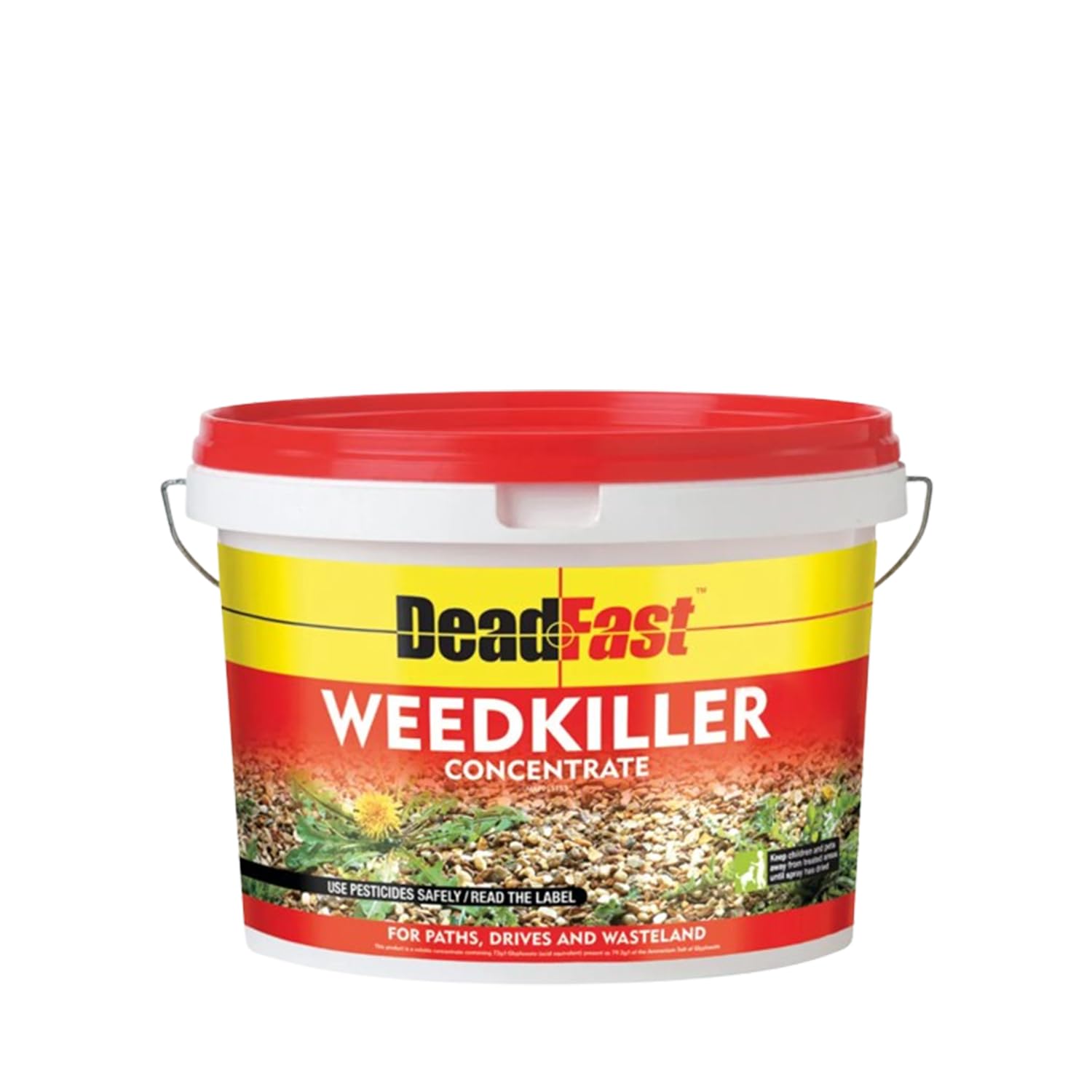 Deadfast Weedkiller Concentrate 12 x 100ml – Fast-Acting, Effective Weed Control for Lawns & Gardens, Kills Weeds & Roots, Prevents Regrowth, Ideal for Driveways, Patios, and Flower Beds