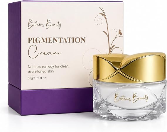 Pigmentation Removal Cream by Britains Beauty – Dark Spots, Melasma & Uneven Skin Tone Treatment with Vitamin C & Glutathione (50g)
