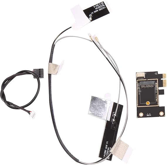 M.2 WiFi Adapter M2 NGFF Key a E to Pci Express PCI-E 1X NGFF Support 2230 Wireless Network Card for AX200 9260AC 8265AC
