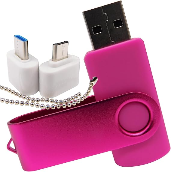 1GB USB Flash Drive (Pink)