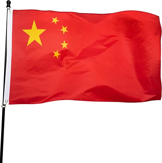 DANF China Flag 3x5 Foot Chinese National Banner
