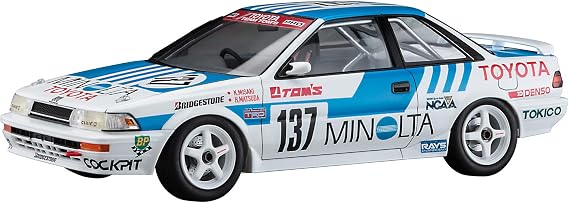 Hasegawa 1/24 Minolta Corolla Levin AE92 1988 JTC Plastic Model 20515