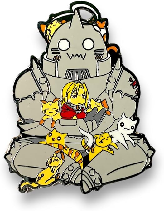 Fullmetal Alchemist Brotherhood Enamel Pins - Alphonse & Alphonses